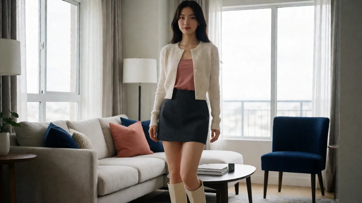 第一福利首页的年轻女团风模特与对应人物场景,呈现性感女友、成人短片、福利视频